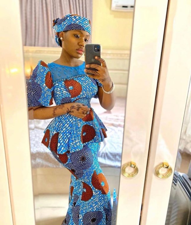 Chic and Stylish Ankara Skirt And Blouse Styles