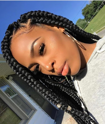 Natural Braids Hairstyles