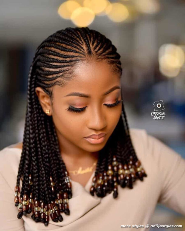Hottest Ghana Braids Hairstyle Ideas For Women To Try Now Od9jastyles