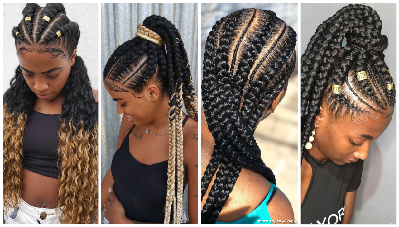 Hottest Ghana Braids Hairstyle Ideas For Women To Try Now