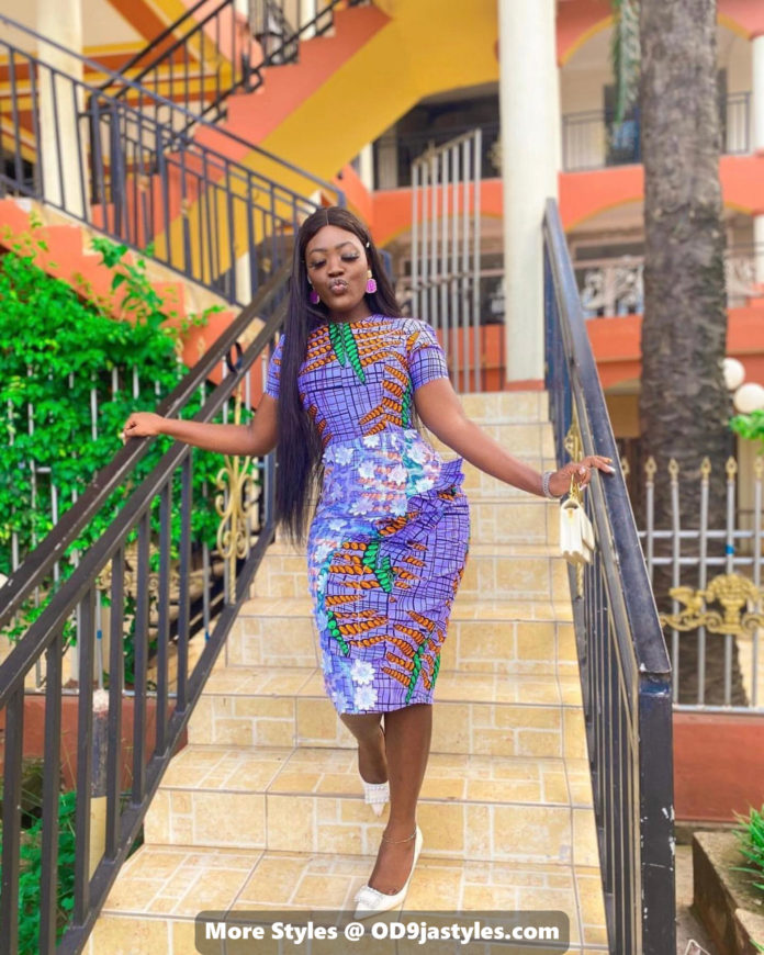 60 PHOTO: 2021 African Ankara Dresses Made With Ankara Prints And ...