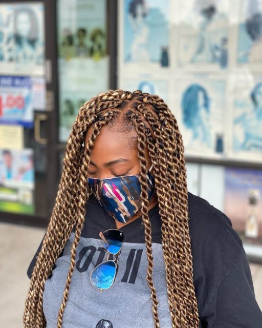 Senegalese Twist Hairstyles