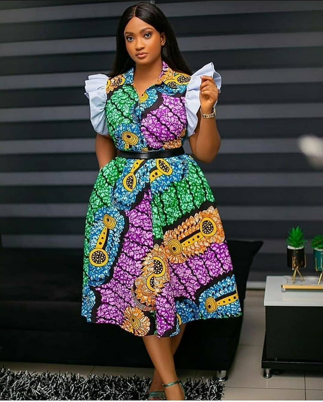 30 Pictures: Best Short Ankara Dresses for Weddings - OD9JASTYLES