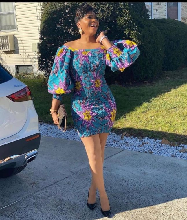 20 Pictures: Short Ankara Dresses for Weddings - Beautiful Ankara Styles 2021