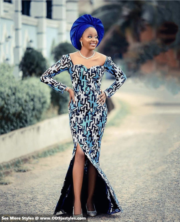 2021 Ankara Long Gown Styles: Classy African Fashion Styles 2021