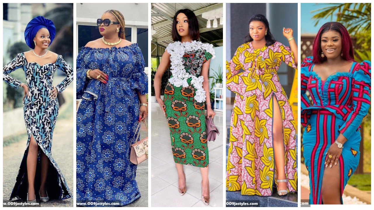 Amazing And Elegant Ankara Long Gown Styles For Classy African Women