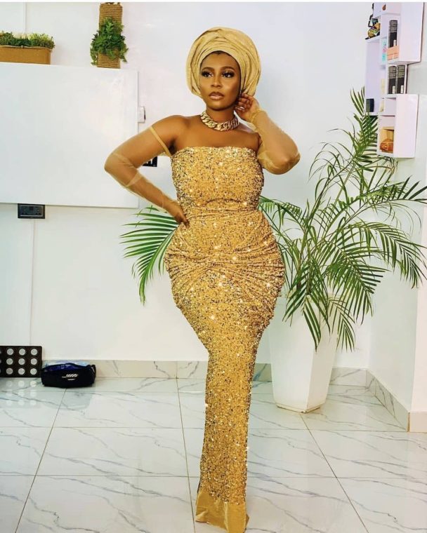 Aso Ebi Styles for Weddings "Trendy styles for ladies to rock"