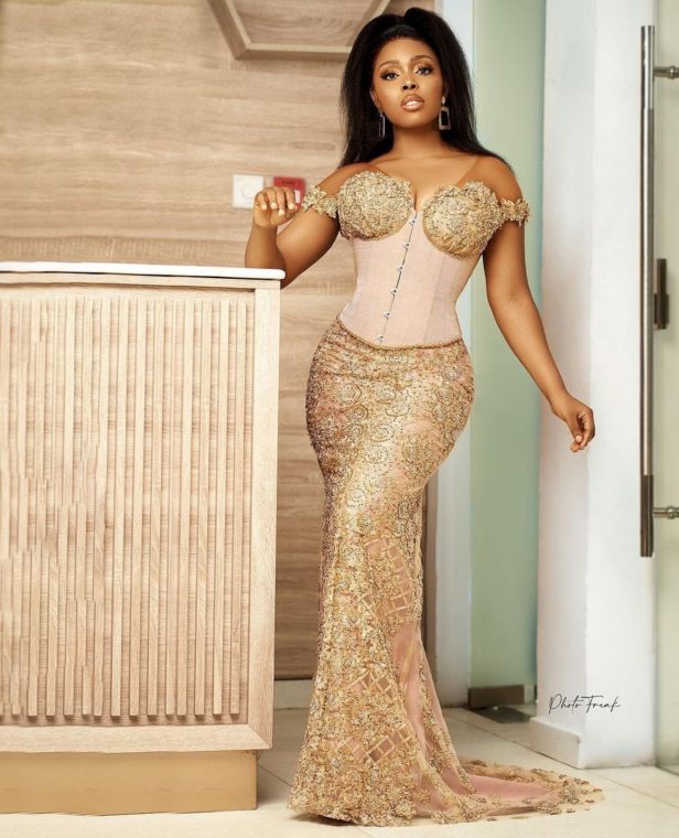 Aso Ebi Styles for Weddings "Trendy styles for ladies to rock"