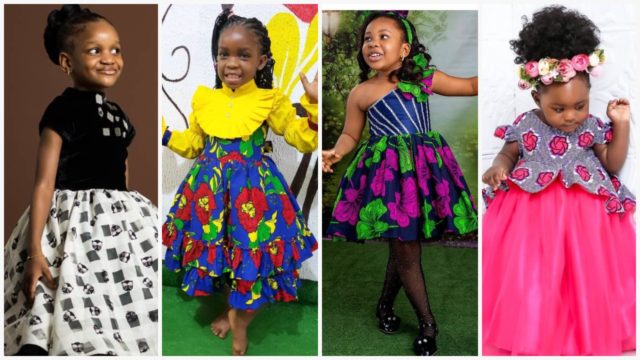 Cute and Beautiful Latest Ankara Styles For Kids