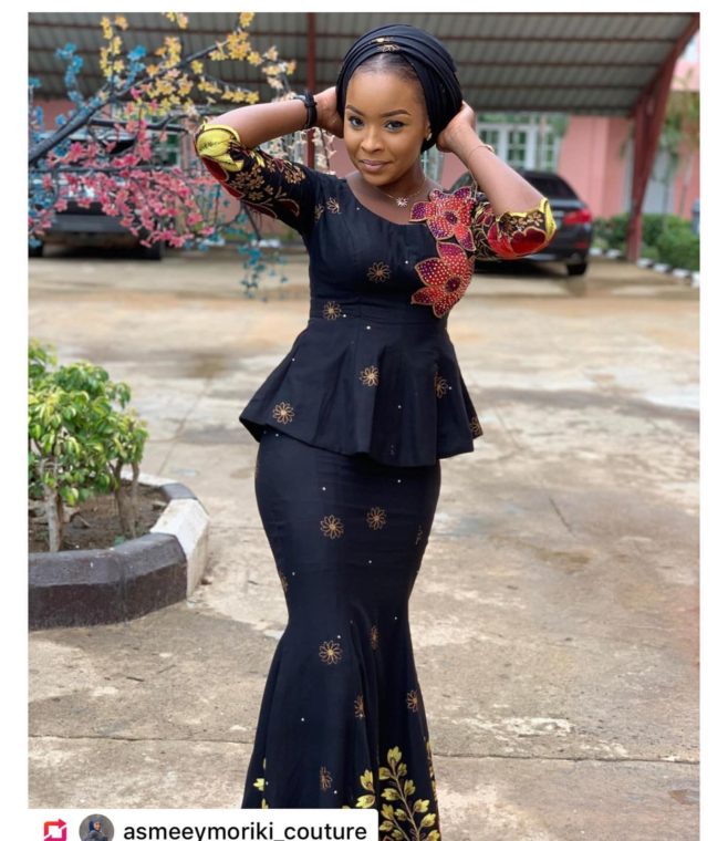 Top 17 Ankara Skirt and Blouse Styles: for Ladies 2021 