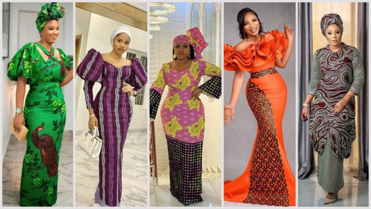 Fascinating and Amazing Ankara Long Gown Styles For Church/Parties ...