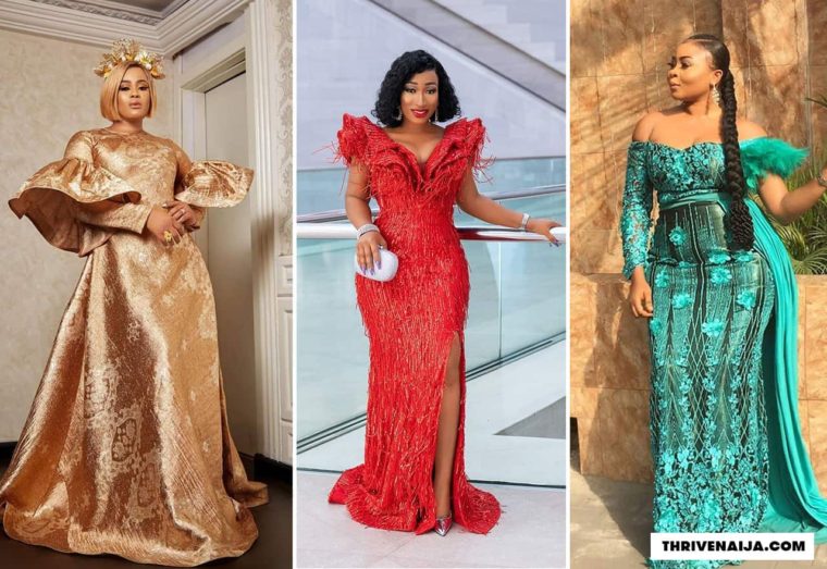 67 Latest Aso-Ebi Styles For Church, Wedding & Engagements