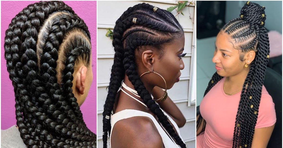 55 Amazing Cornrow Braids Hairstyles That Turn Head In 2021.jpg