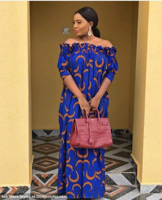 Ankara Maxi Gown Styles