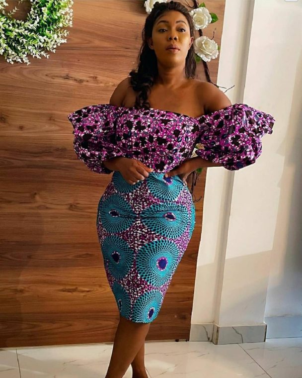 Short Ankara Gown Outfits