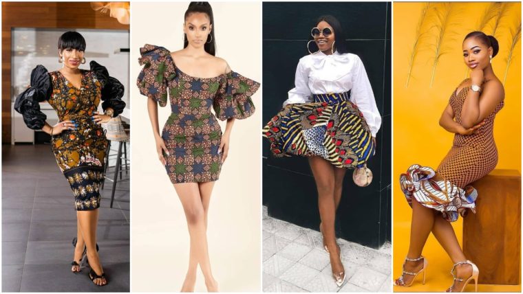 Short Ankara Gown Outfits