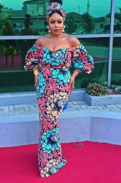 trending styles for ankara gowns