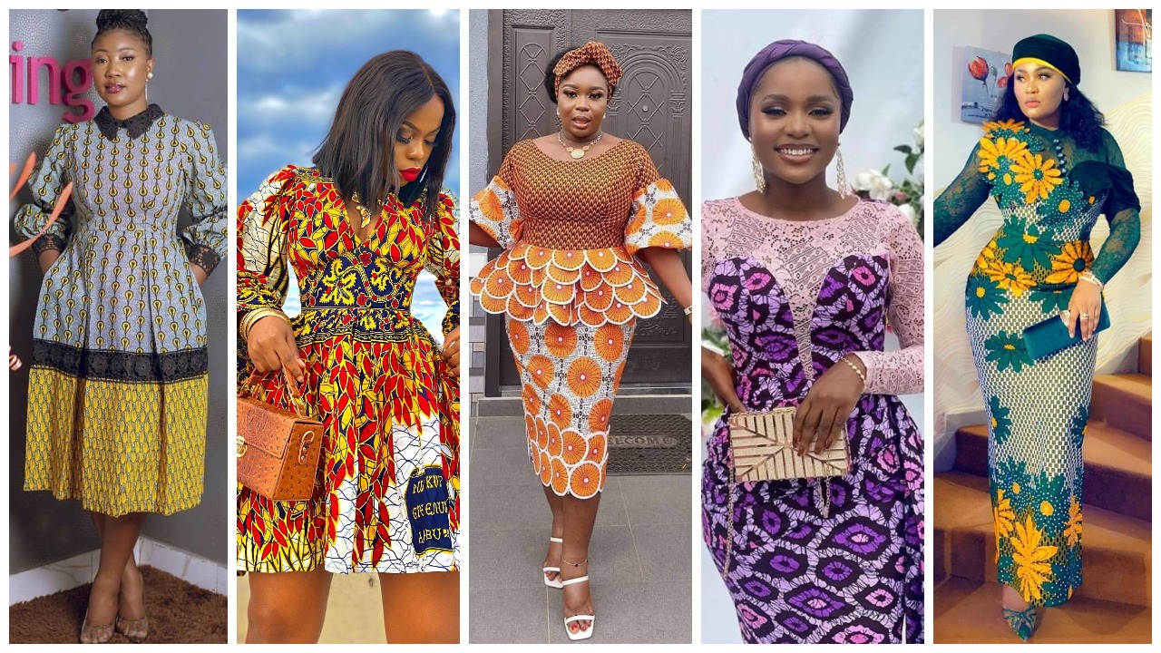 Trending Ankara Long And Short Gown Styles For Stylish Ladies
