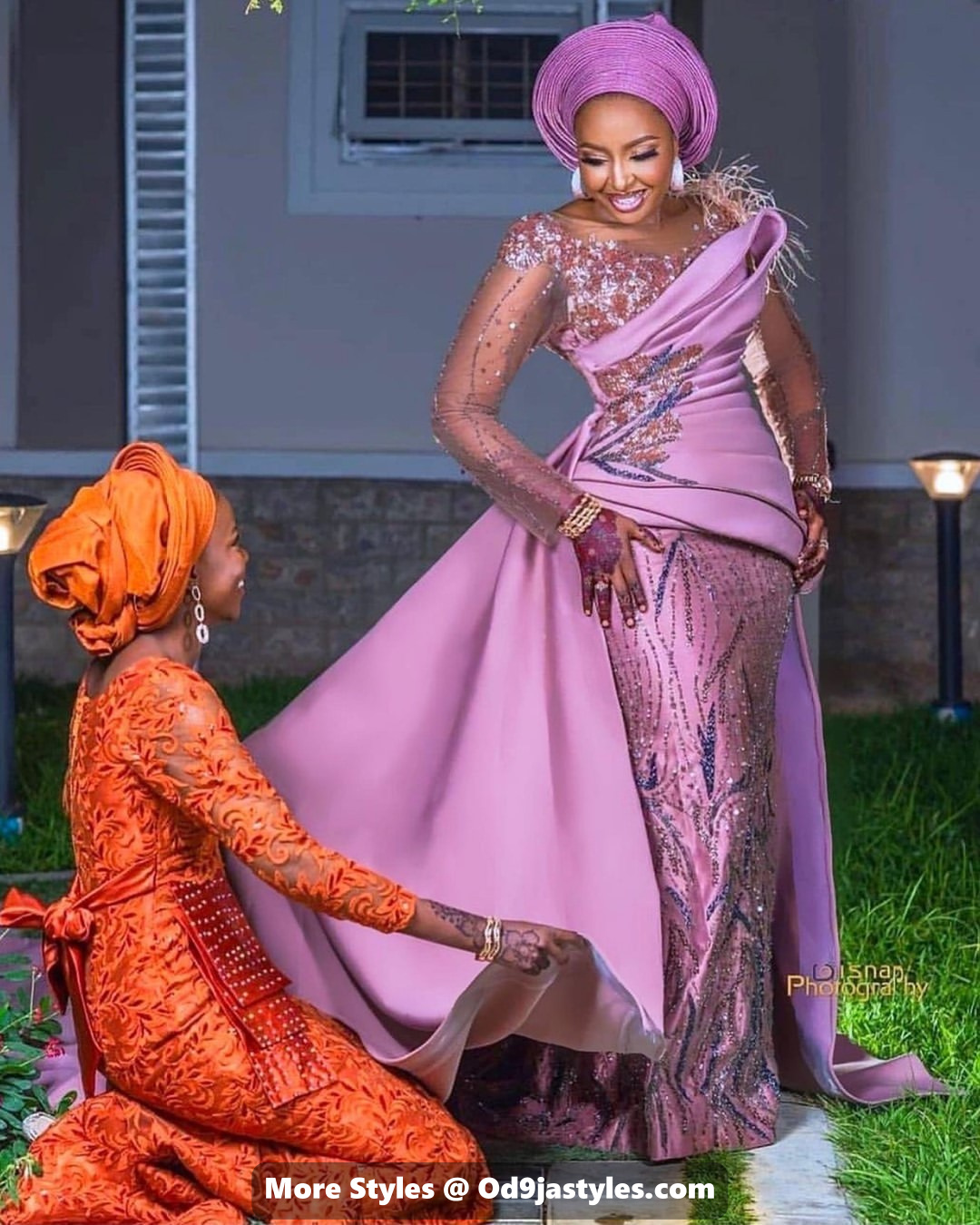 recent asoebi styles