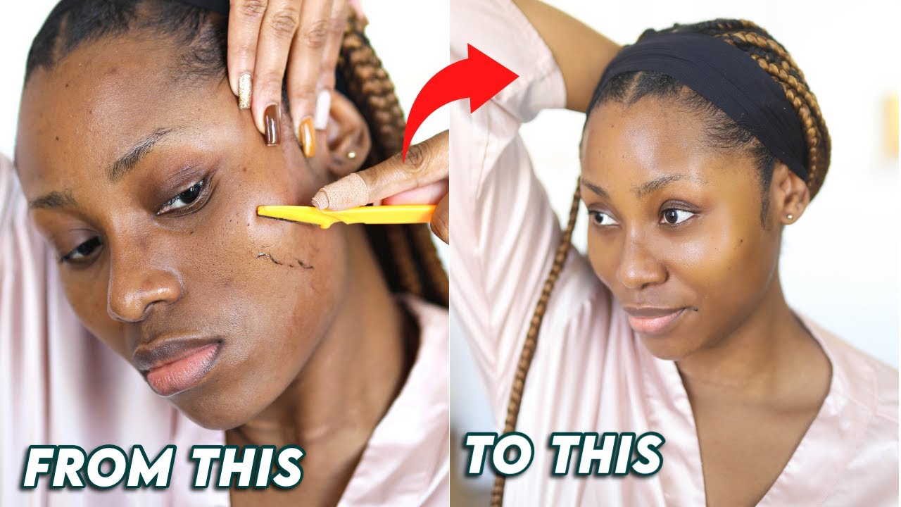 Dimma Umeh Shaves Her Face to Instantly Smooth and Clear Skin