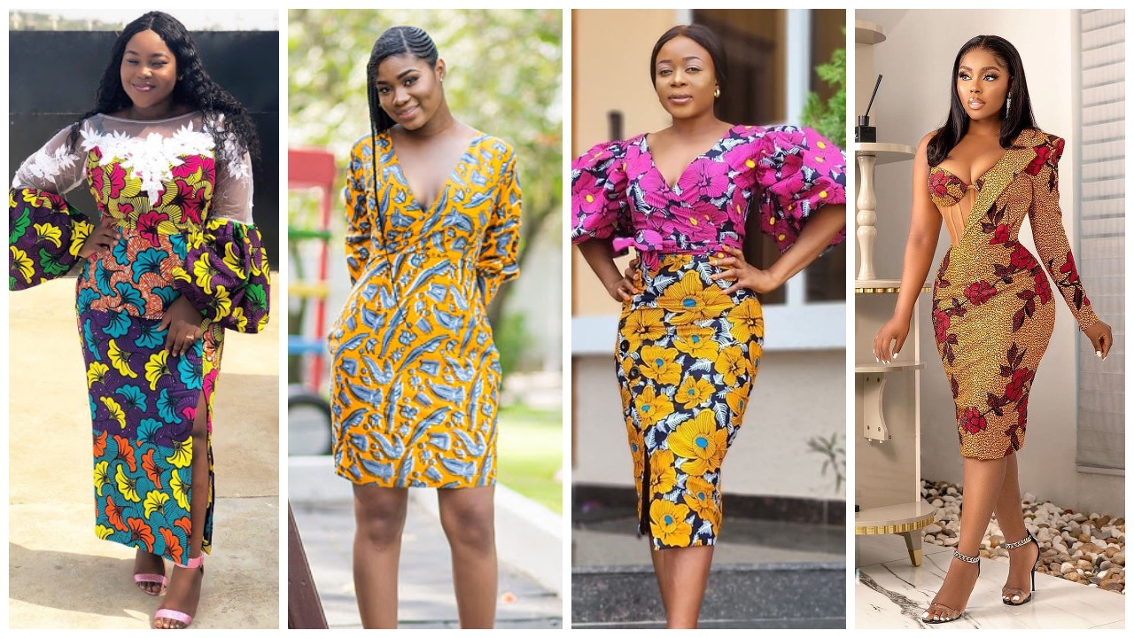 40+ Latest New Ankara Short Gown Styles for Bright and Beautiful Ladies