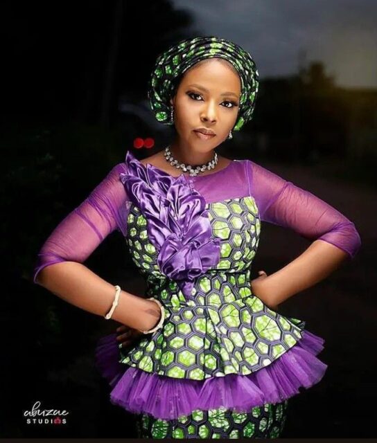 Trendy New Peplum Designs for Skirts and Blouses in Ankara with ...