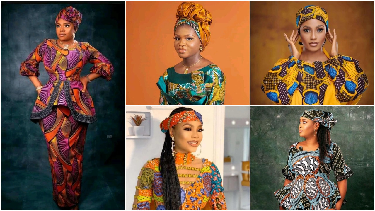 Beautiful And Mature Ankara Outfits For Muslim Women Who Want To Look Smart On Friday