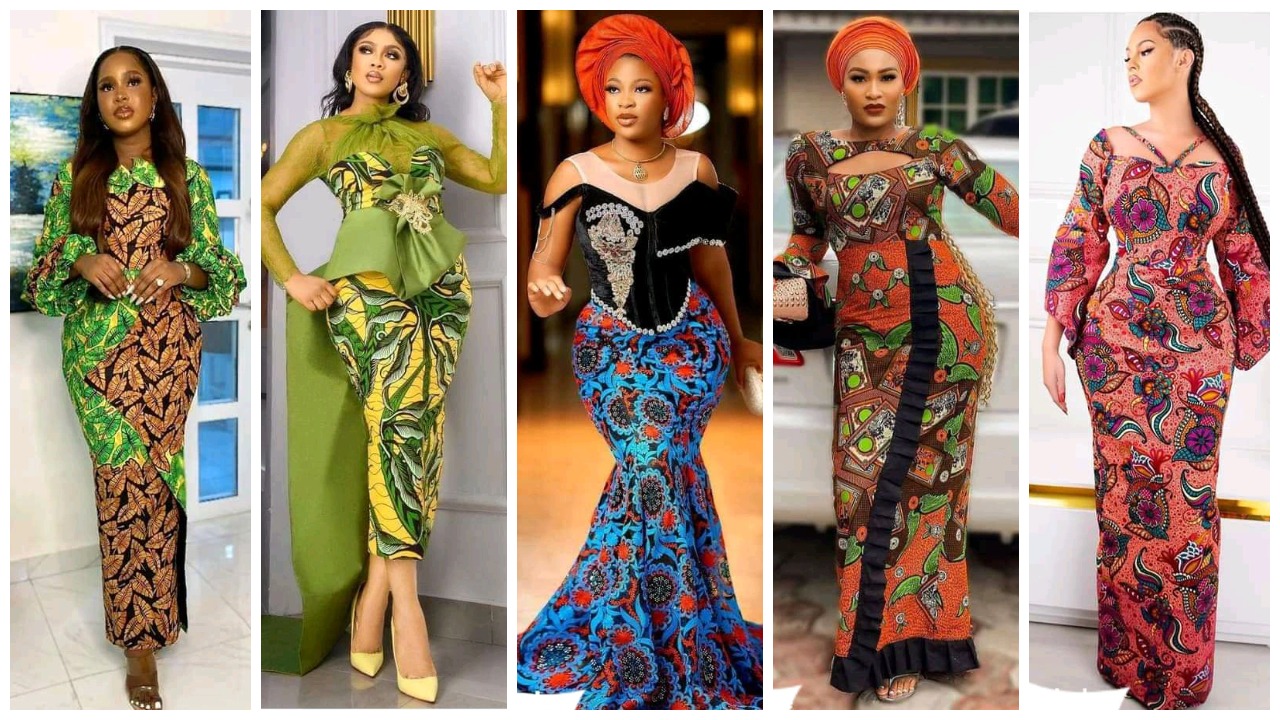 Comfortable Ankara Long Gowns Suitable For Modern Fashionistas