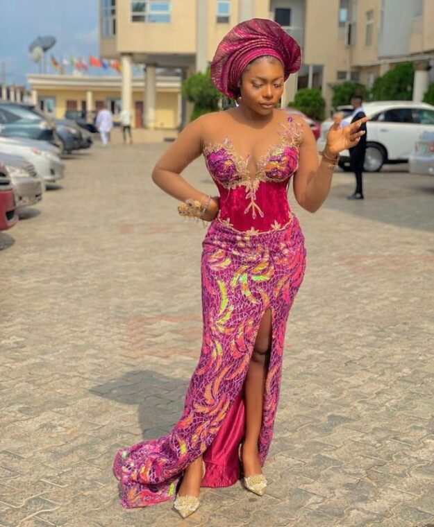 75 Captivating Ankara Aso-Ebi Gown Styles For Classy Ladies | OD9JASTYLES