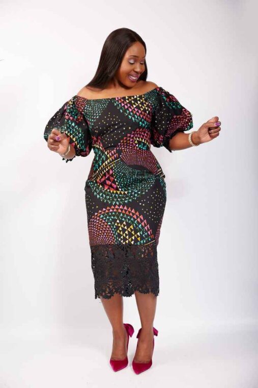 Beautiful Off Shoulder Ankara Styles You Can Wear To Your First Date (46)