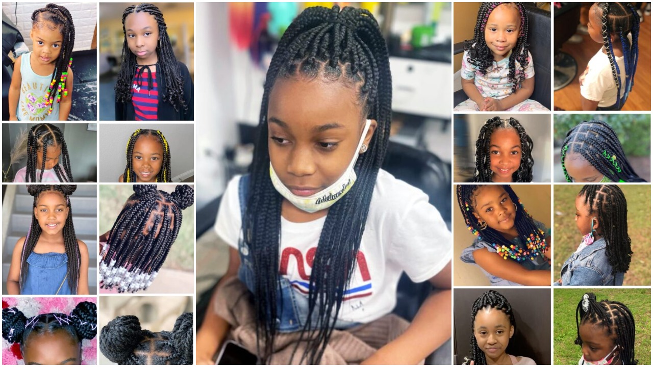 Box Braids For Kids 100 Best Protective Hairstyles For Kids In 2022