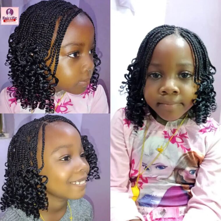 Simple Hairstyles Your Kids Might Love Plaiting This Month – OD9JASTYLES