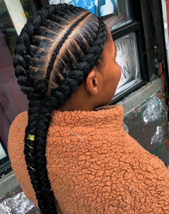 Best Cornrows Braids- 45 Killer Braided Hairstyles for Black Women (25)