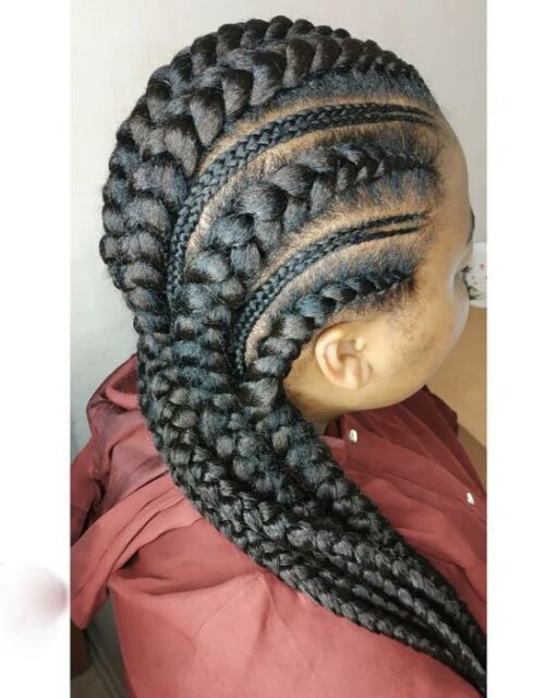 Best Cornrows Braids- 45 Killer Braided Hairstyles for Black Women (29)