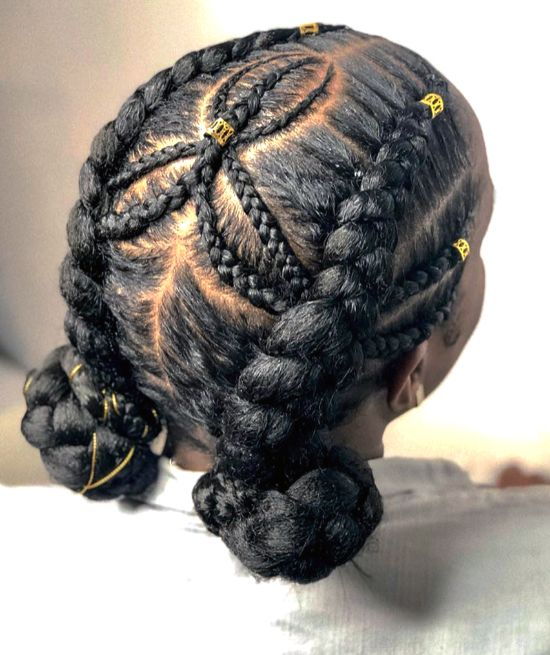 Best Cornrows Braids- 45 Killer Braided Hairstyles for Black Women (43)