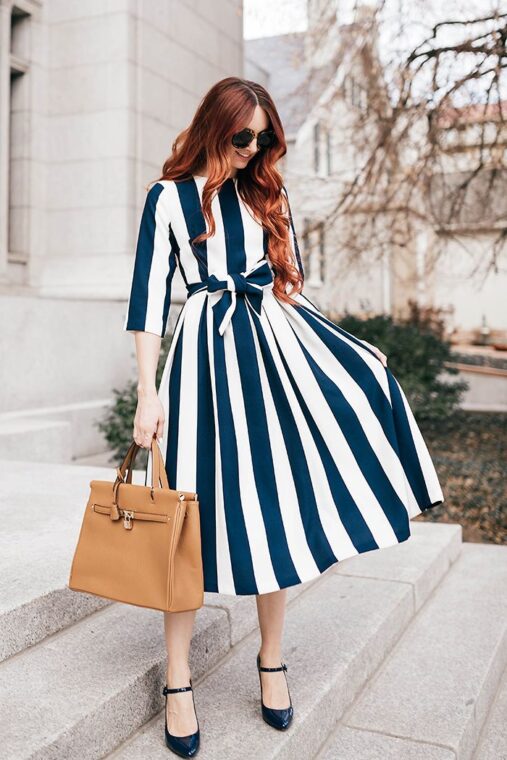 50 Awesome Ways to Style Your Stripe Fabric (22)