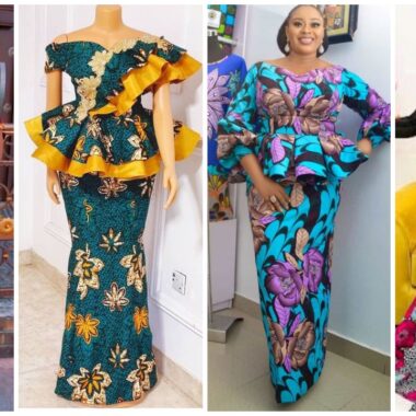The Most Stylish And Trending Ankara Maxi Dresses For Outing » OD9JASTYLES