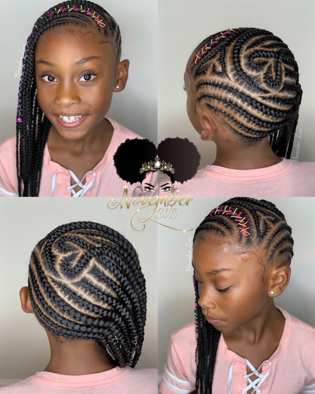 70 Gorgeous Lemonade Braids for Kids - OD9JASTYLES