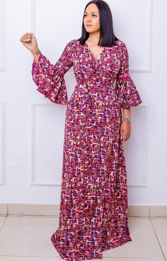 30 Stylish Maxi Gown Styles Suitable for Fashionable Mothers, Wives ...