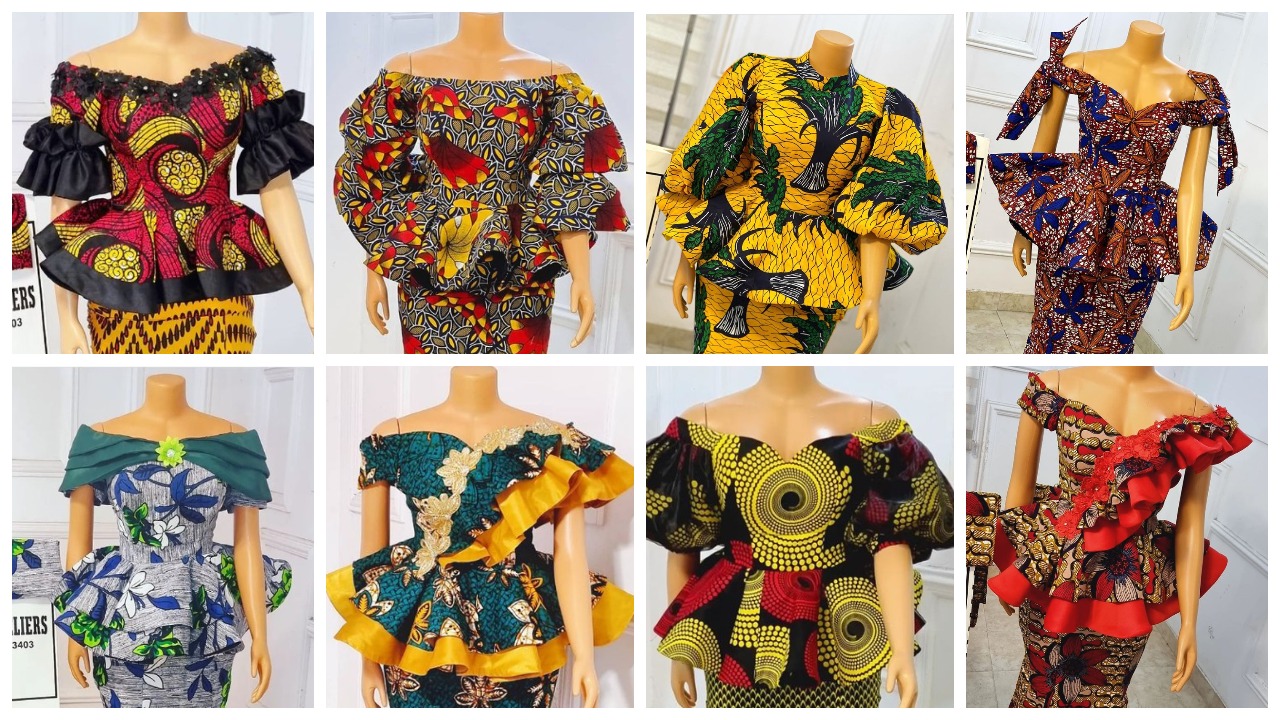 Stylish Ankara Skirts And Blouses Every Mother Should Rock To Sunday Service