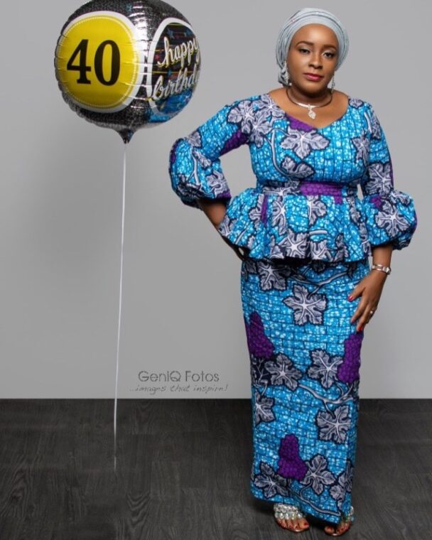 Ankara Skirt and Blouse Styles for Slim Ladies (28)