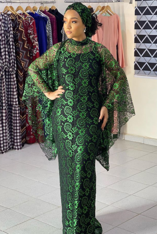 Gorgouse and Attractive Lace Bubu Kaftan Styles For Stylish Ladies (5)