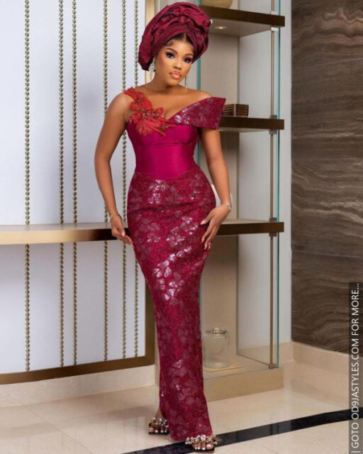 Very Gorgeous Purples and Red Owambe Parties Styles For Sparkling Looks ...