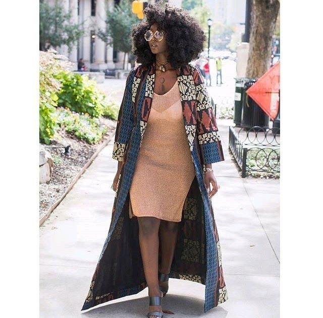 Latest Ankara Kimono Styles to Layer Your Dresses – Svelte Magazine