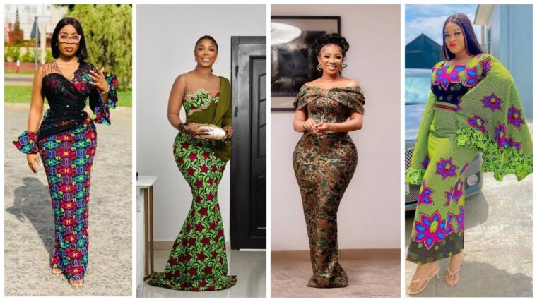 30 Long And Elegant Ankara Dresses For Church And Special Occasions