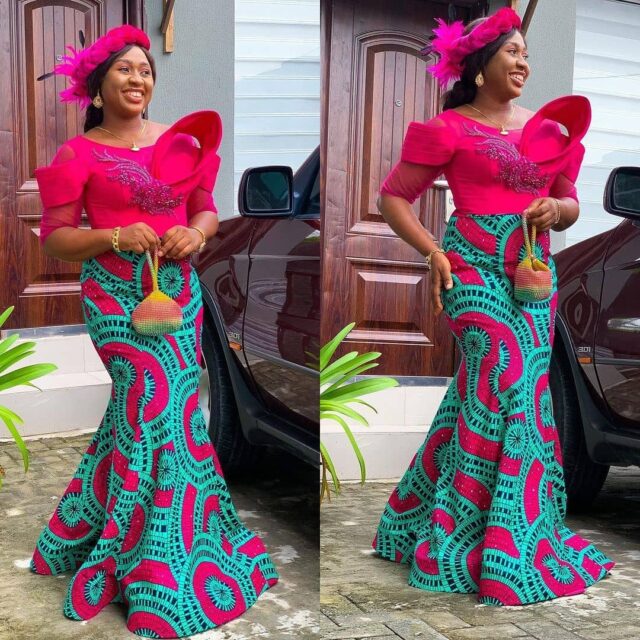 50 Charming Ankara Outfits That Sweet Mummies Should Wear To Look ...