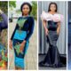 Beautiful And Fascinating Ways To Mix Your Ankara And Velvet Fabric As A Lady