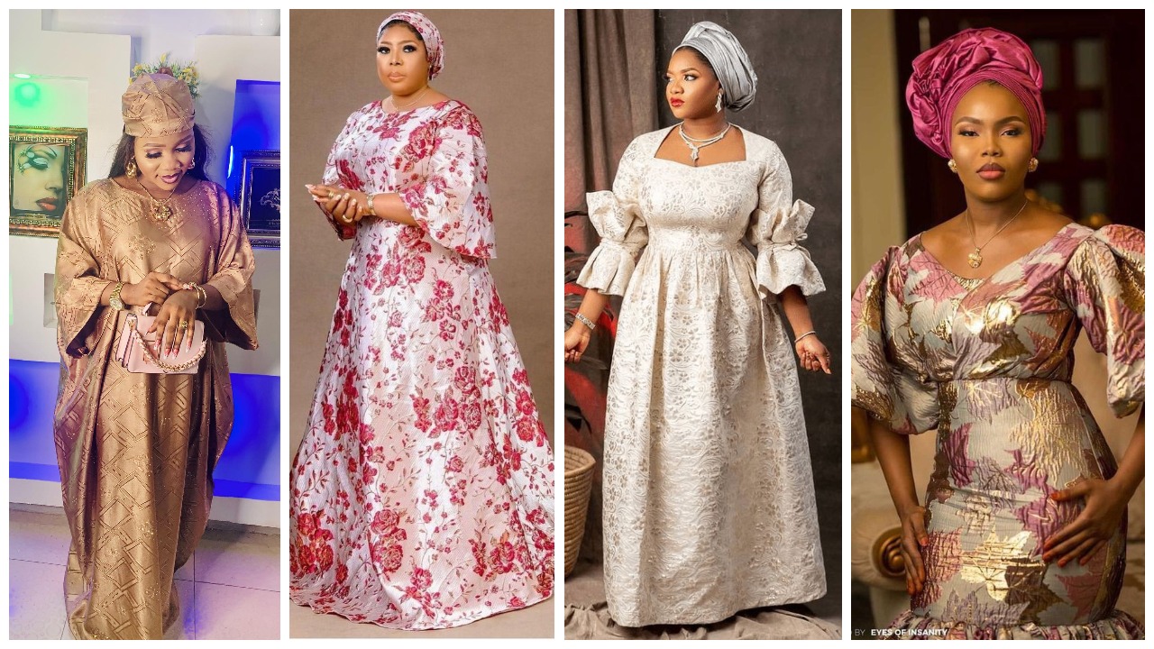Categories Of Damask Kaftan Styles Specially Designed For Matured Ladies