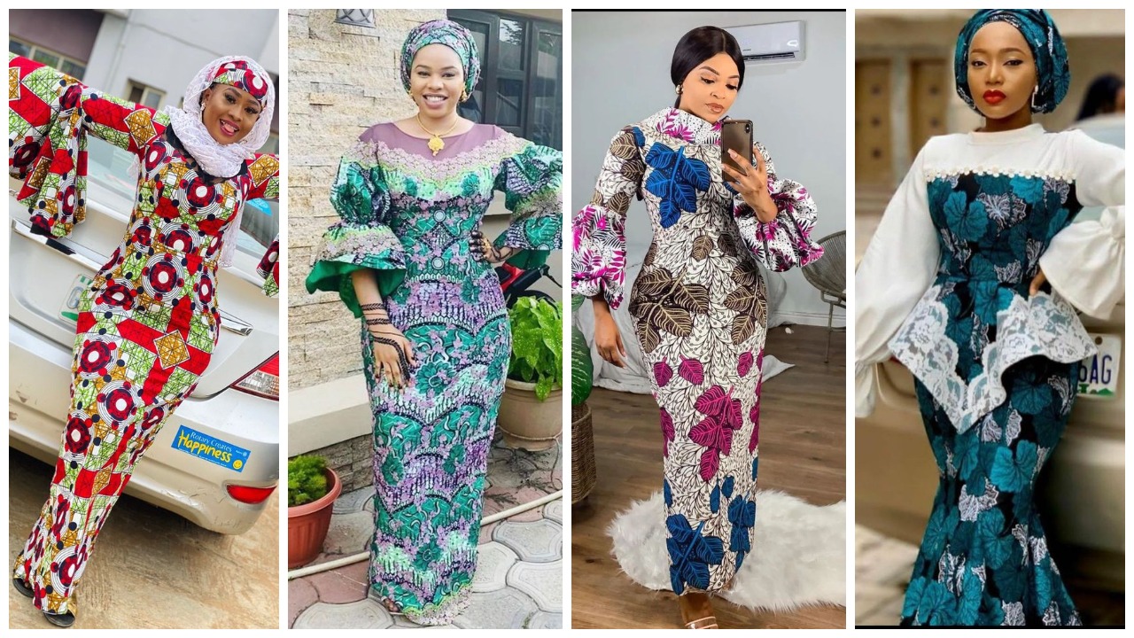 For Muslim Women: Here Are Dazzling Ankara Long Gown Styles For All ...