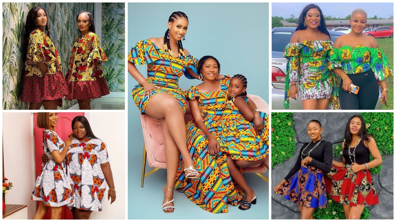 Stylish Ankara Outfits For Friends Who Make A Statement Together